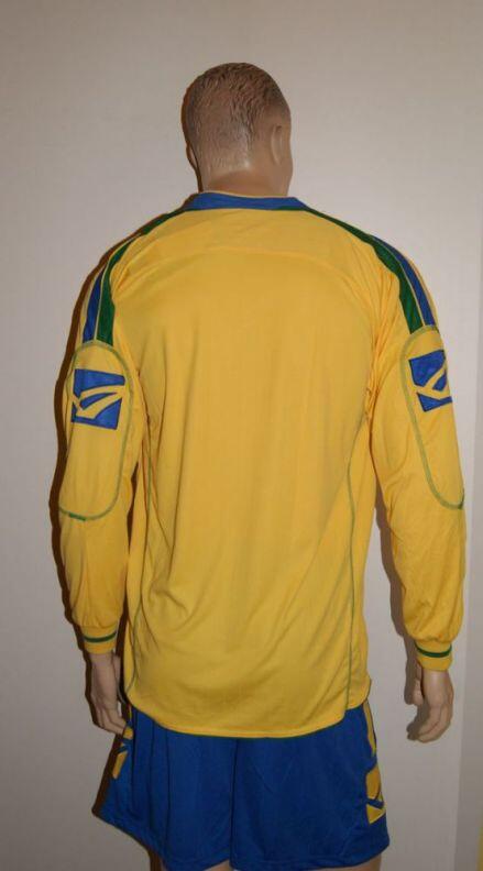 12 Legea-Fußball-Trikot-Sets - AVIGNONE- gelb / azur - AVIGNONE Trikot-Set v. LEGEA