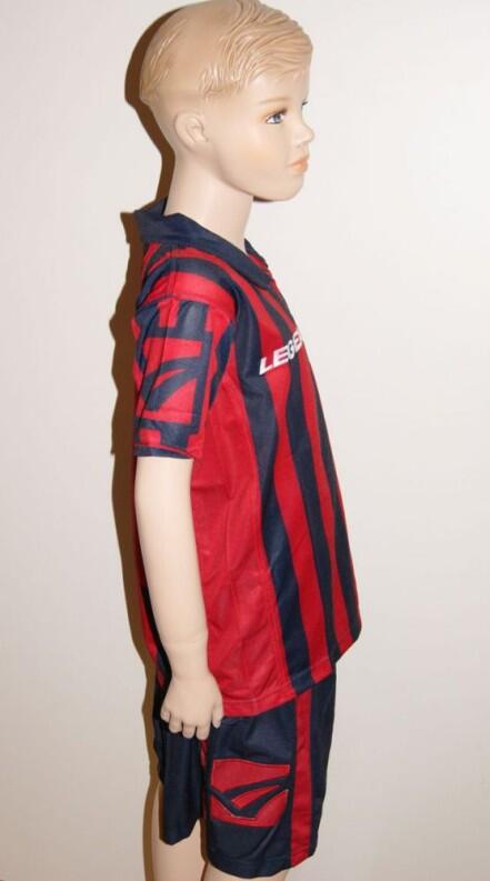 14 Legea-Fußball-Trikot-Sets - BROADWAY rot / blau - BROADWAY Trikot-Set v. LEGEA