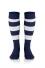Strumpfstutzen Double blau/weiß von ACERBIS