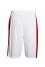 Basketball Wende Shorts Larry v. Acerbis , weiß-rot, 4XS-4XL