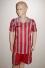 14 Legea-Fußball-Trikot-Sets - BROADWAY grau /rot - BROADWAY Trikot-Set v. LEGEA