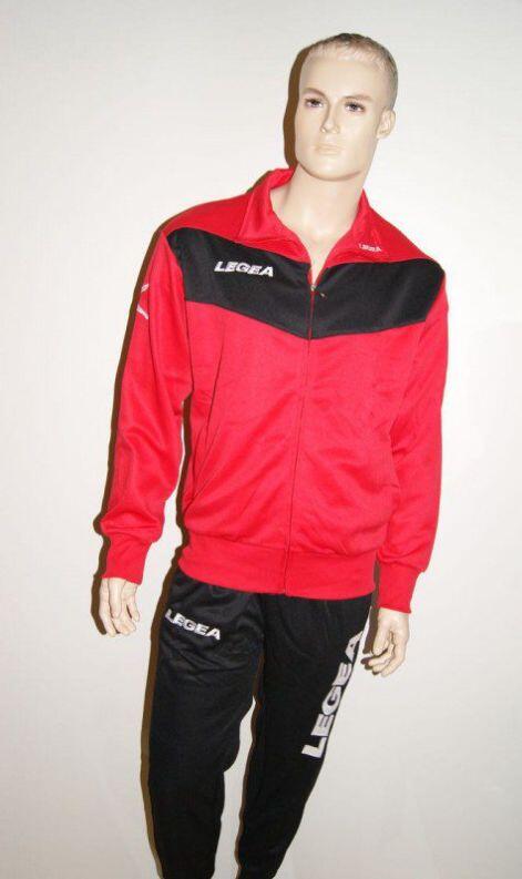 Trainingsanzug BALTIMORA von LEGEA rot / schwarz