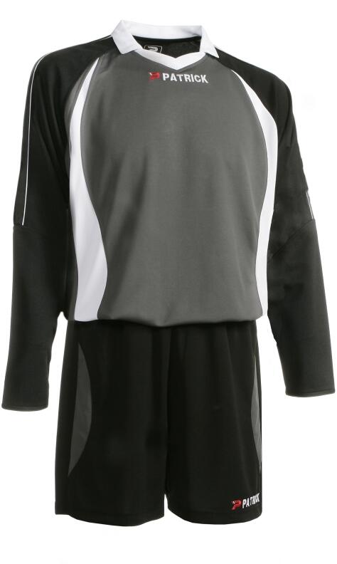 Fußballl-Trikot-Set Malaga 305 v. Patrick, schwarz-grau