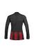 Sport -Langarm-Trikot - JOHAN JERSEY v. Acerbis , schwarz - rot