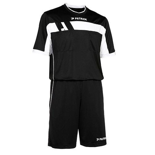 Schiedsrichtertrikot- Set Kurzarm schwarz von Patrick