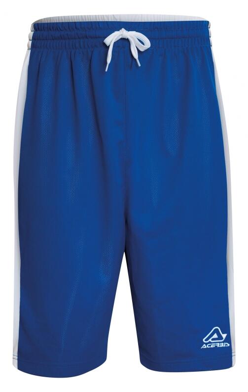 Basketball Wende Shorts Larry v. Acerbis , weiß-royalblau, 4XS-4XL