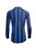 Langarm-Sport-Shirt Vertical v. Acerbis , blau-schwarz , Gr. L oder XL