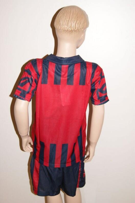 14 Legea-Fußball-Trikot-Sets - BROADWAY rot / blau - BROADWAY Trikot-Set v. LEGEA