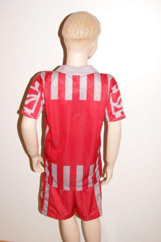 14 Legea-Fußball-Trikot-Sets - BROADWAY grau /rot - BROADWAY Trikot-Set v. LEGEA