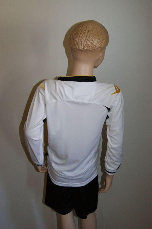 Legea-Trikot-Sets- DRESDA -l Trikot u.Hose weiß / schwarz 7 cm - DRESDA Trikot-Set v. LEGEA