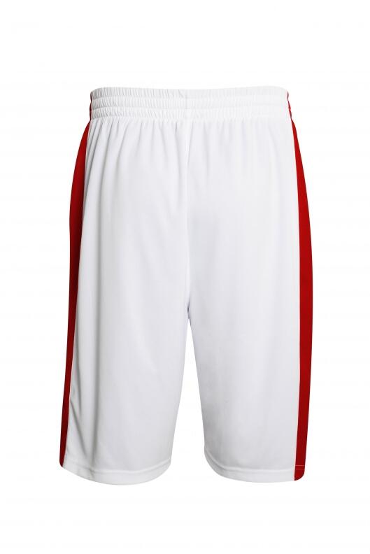 Basketball Wende Shorts Larry v. Acerbis , weiß-rot, 4XS-4XL