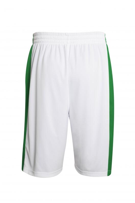 Basketball Wende Shorts Larry v. Acerbis , weiß-grün, 4XS-4XL