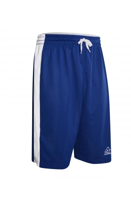 Basketball Wende Shorts Larry v. Acerbis , weiß-royalblau, 4XS-4XL