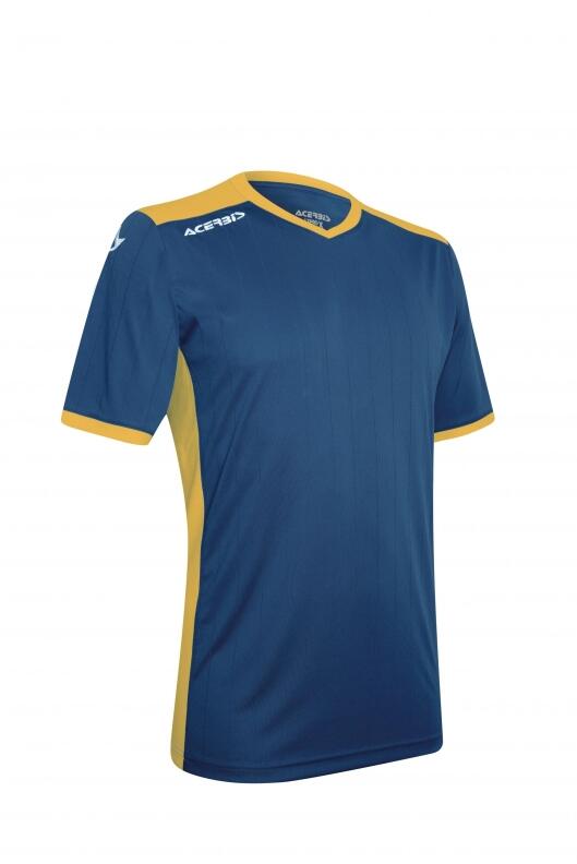 Sport -Kurzarm-Trikot -BELATRIX v. Acerbis , blau - gelb, 4XS-3XL