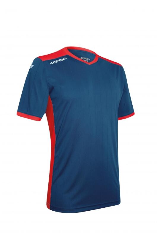 Sport -Kurzarm-Trikot -BELATRIX v. Acerbis , blau - rot, 4XS-3XL
