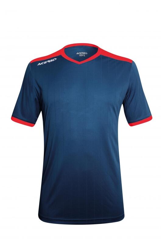 Sport -Kurzarm-Trikot -BELATRIX v. Acerbis , blau - rot, 4XS-3XL