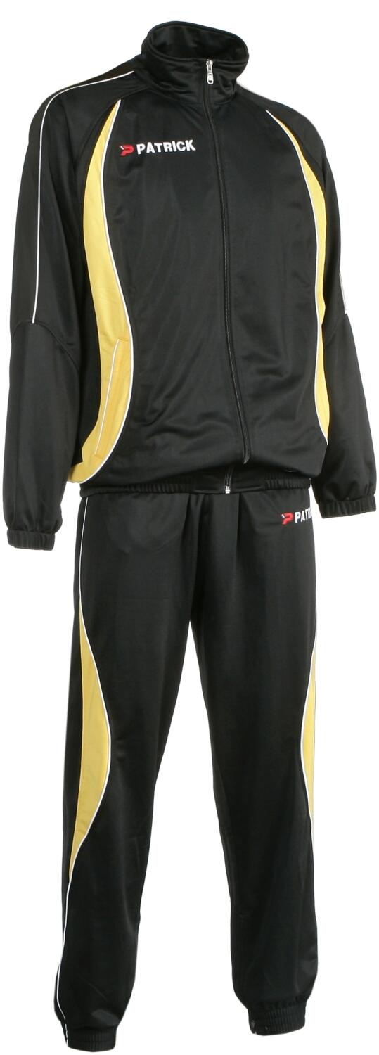 Abverkauf Trainingsanzug Malaga 410 schwarz-gelb