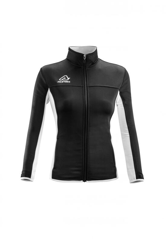 Frauen -Trainingsjacke BELATRIX v. ACERBIS schwarz/weiß