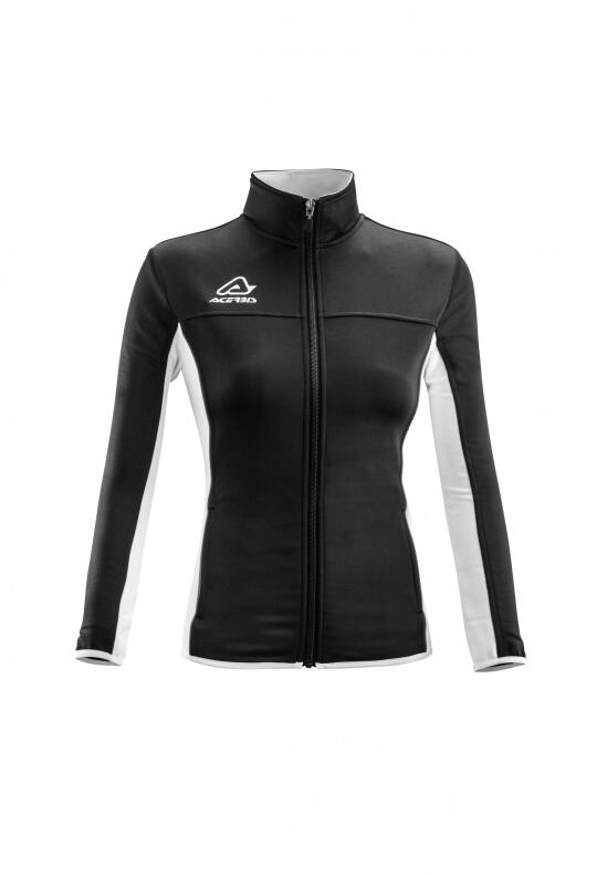 Frauen -Trainingsanzug ( Jacke + Hose ) BELATRIX v. ACERBIS schwarz-weiß
