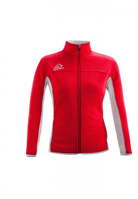 Frauen -Trainingsanzug ( Jacke + Hose ) BELATRIX v. ACERBIS rot schwarz