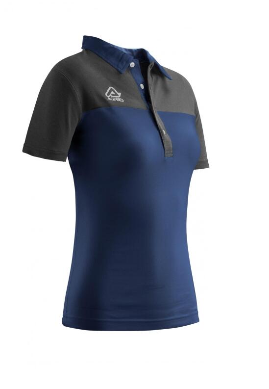 Frauen-Poloshirt Belatrix von Acerbis , blau-grau, Gr. 3XS -2XL