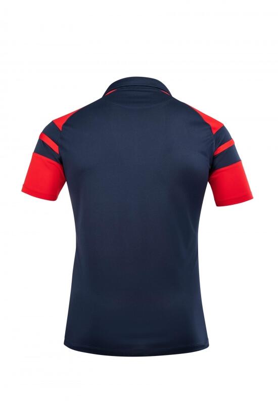 Poloshirt Kemari von Acerbis , blau - rot , Gr. 5XS-4XL