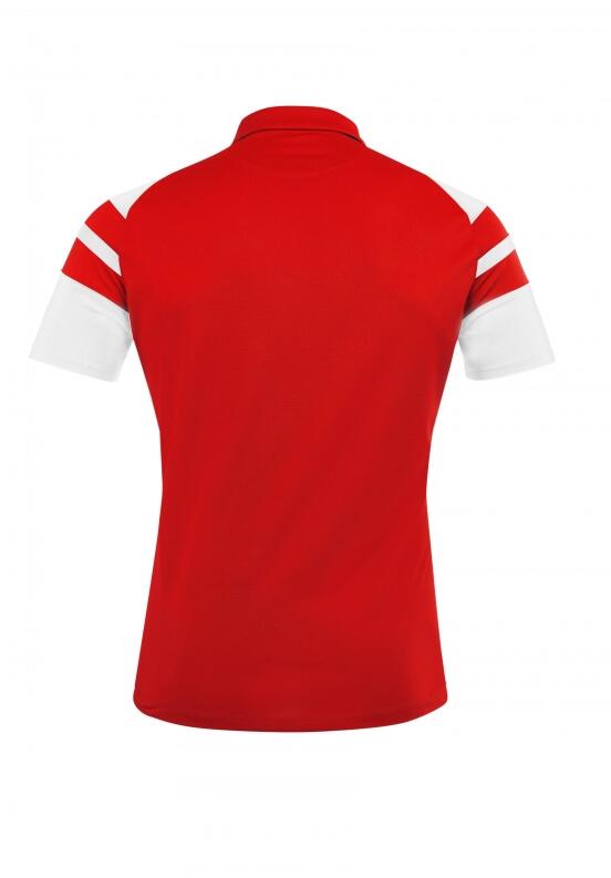 Poloshirt Kemari von Acerbis , rot-weiß , Gr. 5XS-4XL