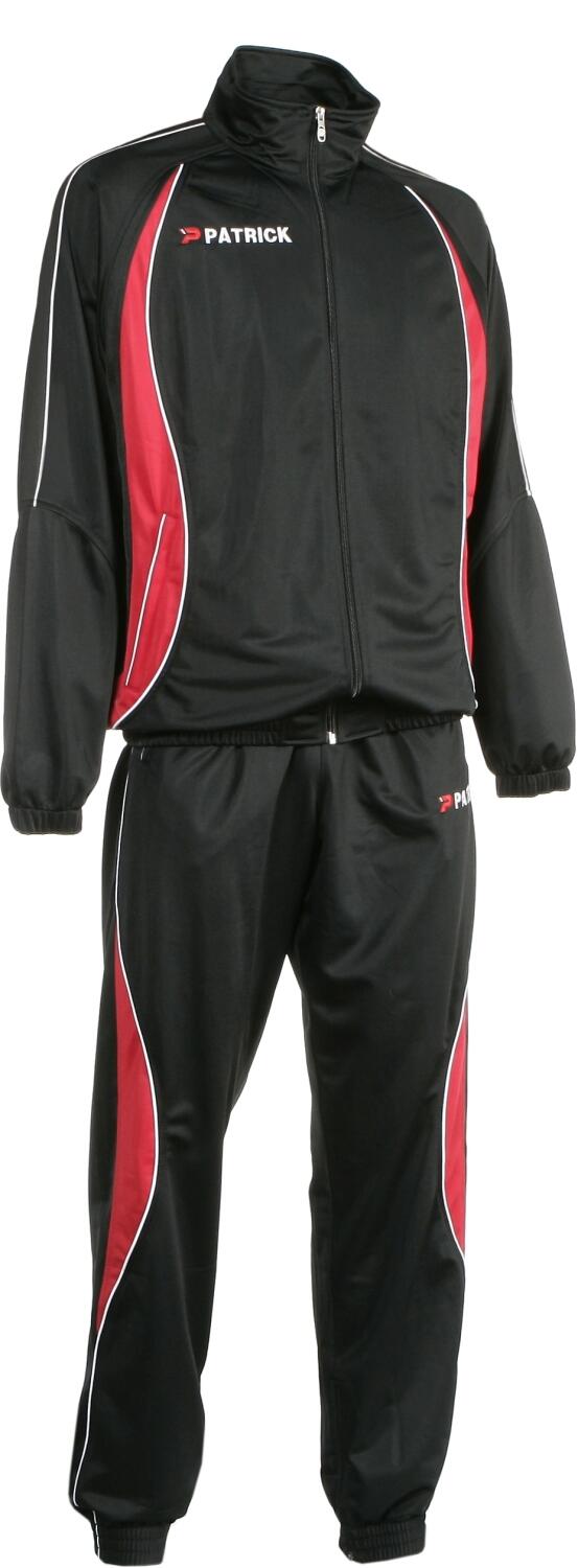 Abverkauf Trainingsanzug Malaga 410 schwarz-rot