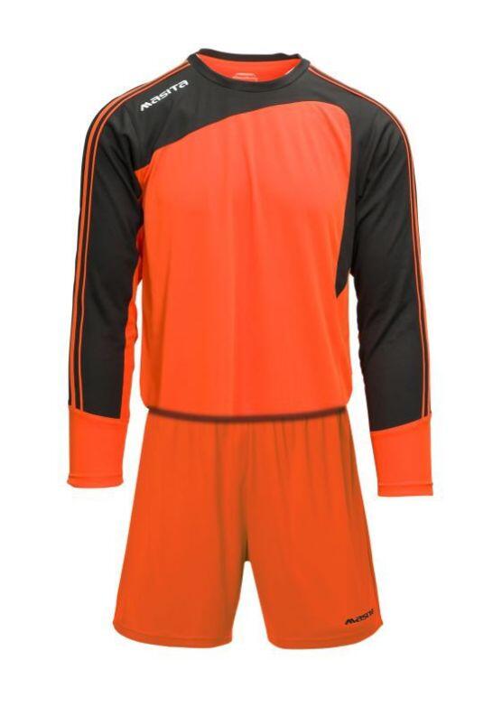 Torwarttrikot-Set FORZA v. MASITA , neon-orange / schwarz