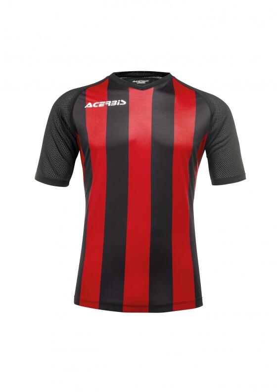 Sport -Kurzarm-Trikot - JOHAN JERSEY v. Acerbis , schwarz - rot