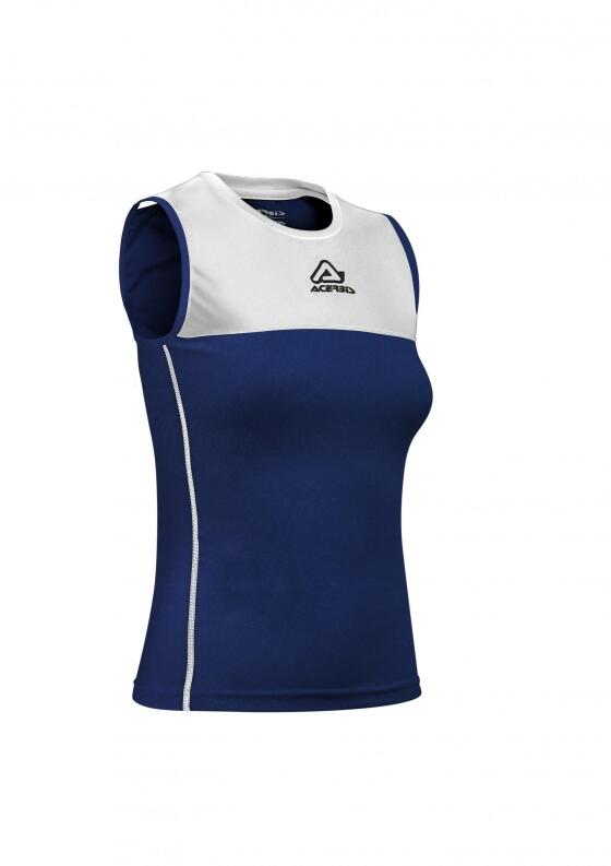 Mädchen und Damen Volleyball -Trikot -Vicky v. Acerbis , blau - weiß