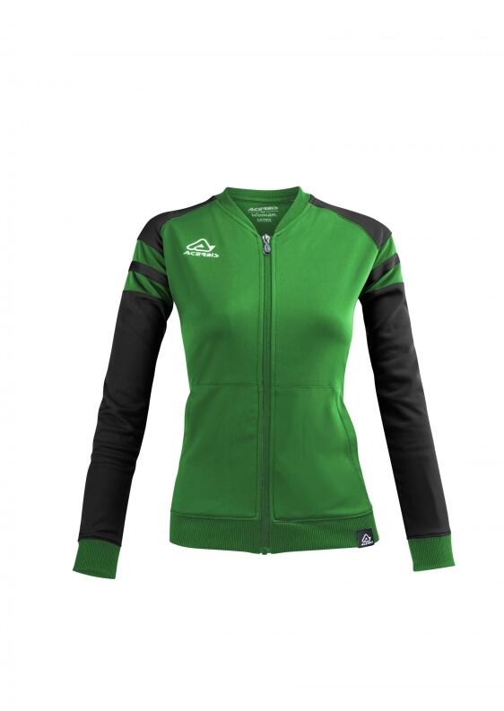 Frauen-Trainingsjacke KEMARI v. ACERBIS grün/schwarz