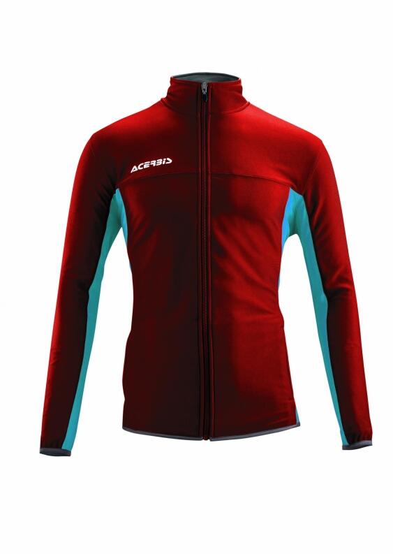 Trainingsjacke BELATRIX v. ACERBIS weinrot / blau