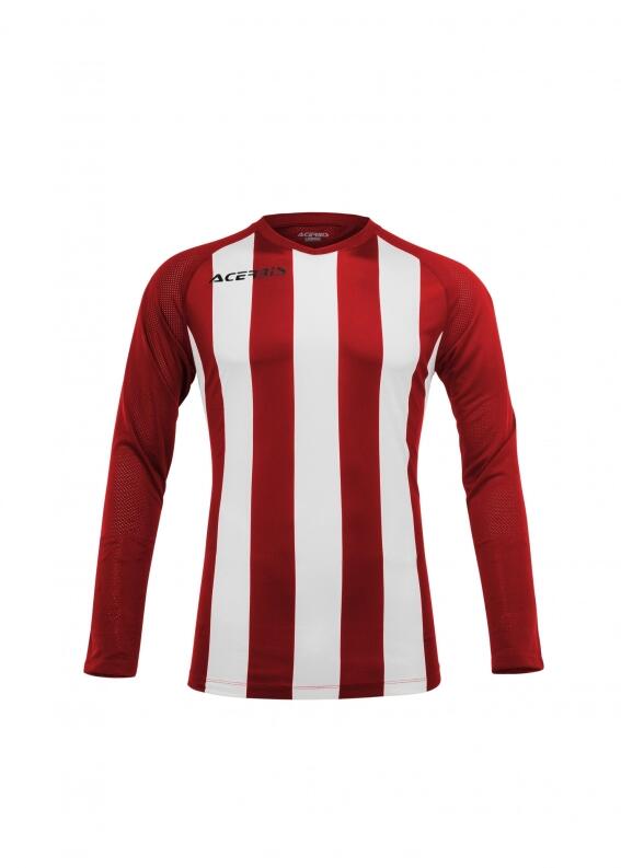 Sport -Langarm-Trikot - JOHAN JERSEY v. Acerbis , rot - weiß