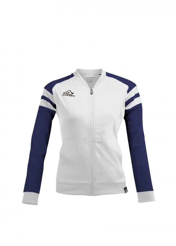 Frauen-Trainingsjacke KEMARI v. ACERBIS , blau - weiß
