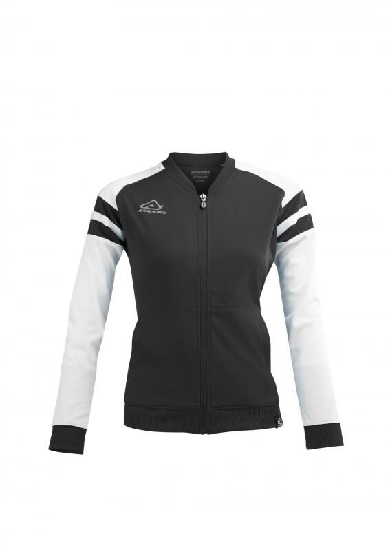 Frauen-Trainingsjacke KEMARI v. ACERBIS , schwarz - weiß