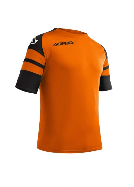 Sport -Kurzarm-Trikot -Kemari JERSEY v. Acerbis ,schwarz/orange
