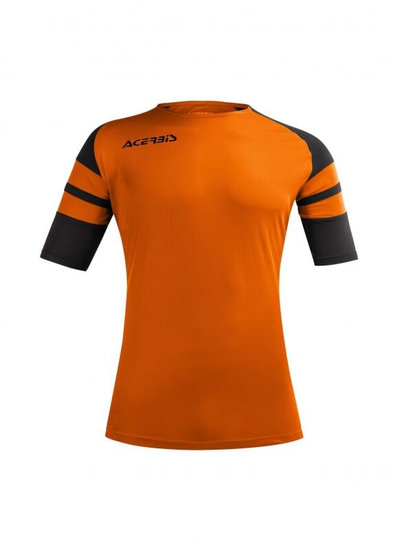 Sport -Kurzarm-Trikot -Kemari JERSEY v. Acerbis ,schwarz/orange