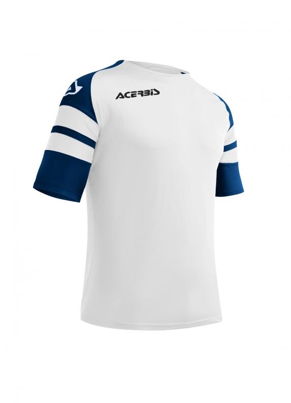Sport -Kurzarm-Trikot -Kemari JERSEY v. Acerbis , weiß/blau