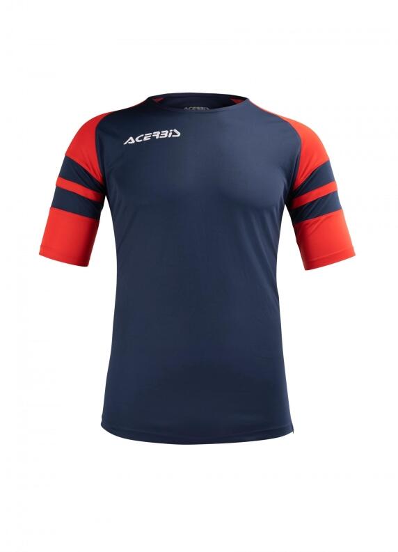 Sport -Kurzarm-Trikot -Kemari JERSEY v. Acerbis , blau-rot