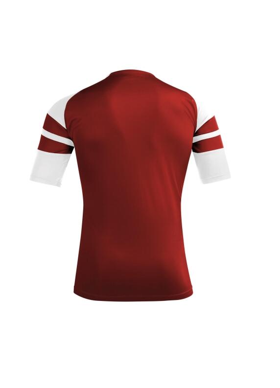 Sport -Kurzarm-Trikot -Kemari JERSEY v. Acerbis , weinrot-weiß