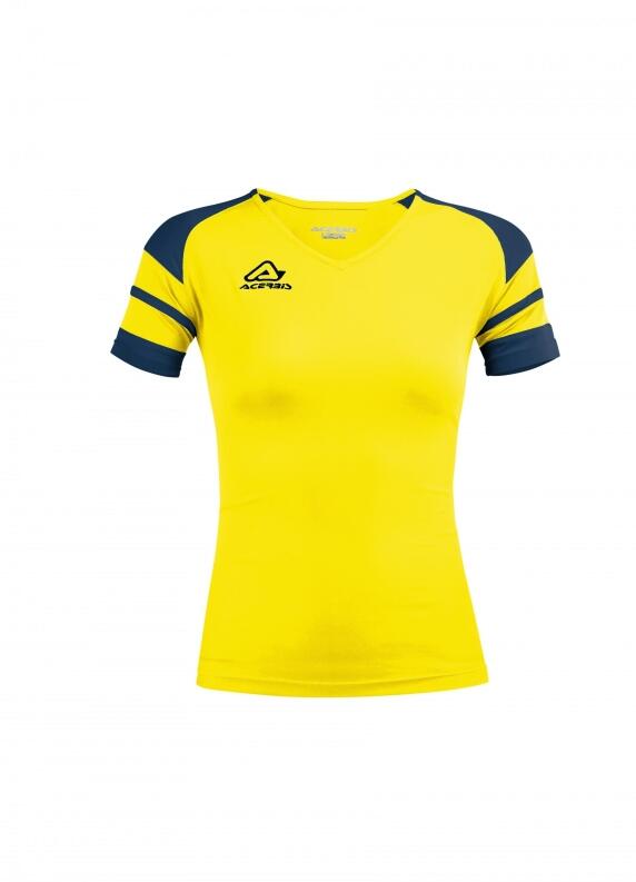 Mädchen und Damen Sport -Trikot -Kemari v. Acerbis , gelb-blau