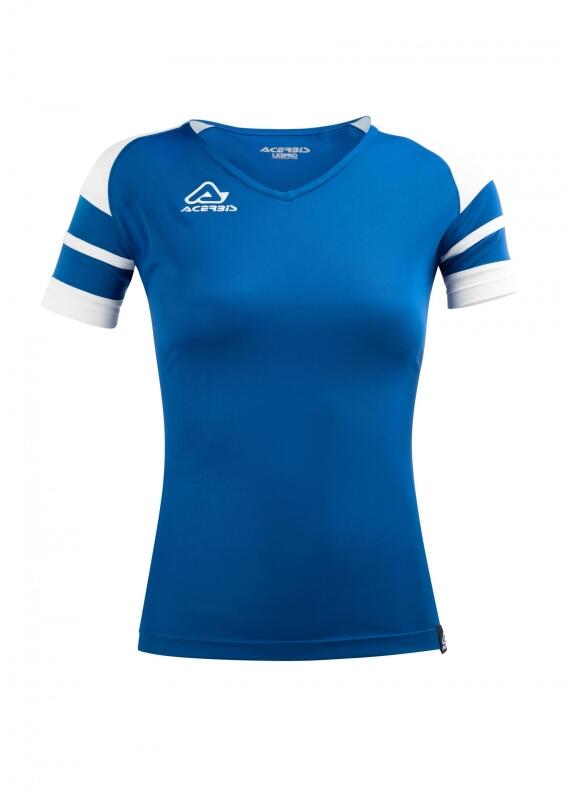Mädchen und Damen Sport -Trikot -Kemari v. Acerbis , royalblau -weiß
