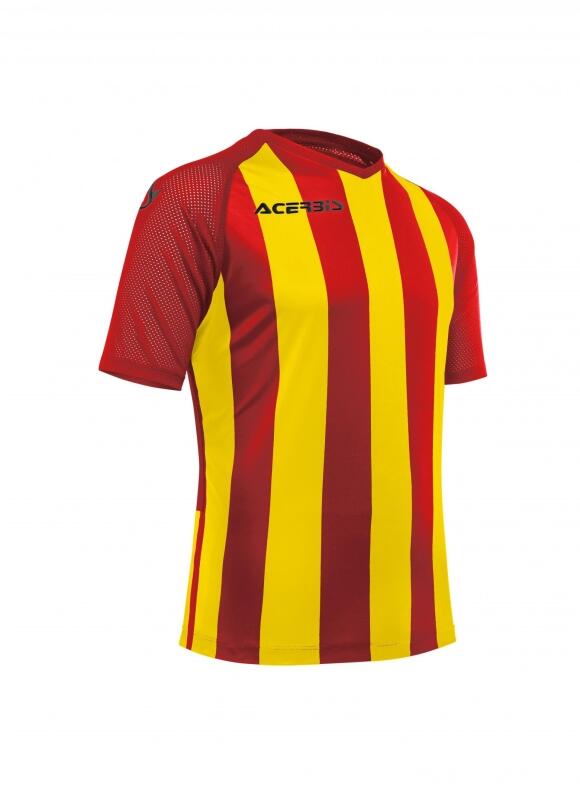Sport -Kurzarm-Trikot - JOHAN JERSEY v. Acerbis , rot - gelb