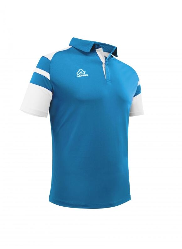 Poloshirt Kemari von Acerbis , royal - weiß , Gr. 5XS-4XL