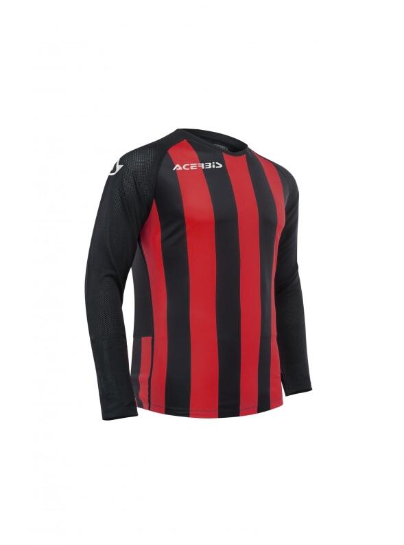 Sport -Langarm-Trikot - JOHAN JERSEY v. Acerbis , schwarz - rot