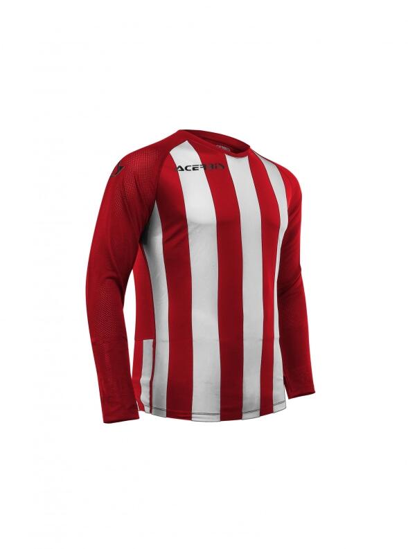 Sport -Langarm-Trikot - JOHAN JERSEY v. Acerbis , rot - weiß