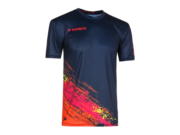 Sport-Kurzarm-Shirt Sublimation, navyblau , Patrick
