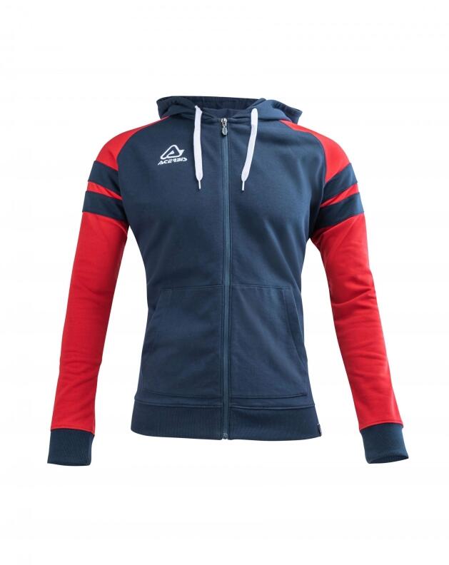 Trainingshoodie KEMARI v. ACERBIS , blau - rot , S-4XL