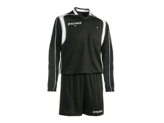 Schiedsrichtertrikot- Set   Langarm   schwarz von Patrick